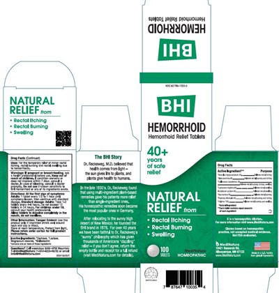 Bhi Hemorrhoid Tablet